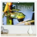 Teichfrösche (hochwertiger Premium Wandkalender 2025 DIN A2 quer), Kunstdruck in Hochglanz - Sabine Löwer