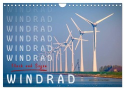 Cover-Bild zum Titel 'Windrad - Fluch und Segen (Wandkalender 2026 DIN A4 quer), CALVENDO Monatskalender' von 'Peter Roder'
