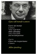 Cover-Bild zum Titel 'Il peso del mondo è amore' von 'Allen Ginsberg'