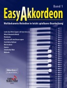 Cover-Bild zum Titel 'Easy Akkordeon Band 1' von 'Nelly Leuzinger'