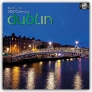 Cover-Bild zum Titel 'Dublin 2026 - 16-Monatskalender' von 'The Gifted'