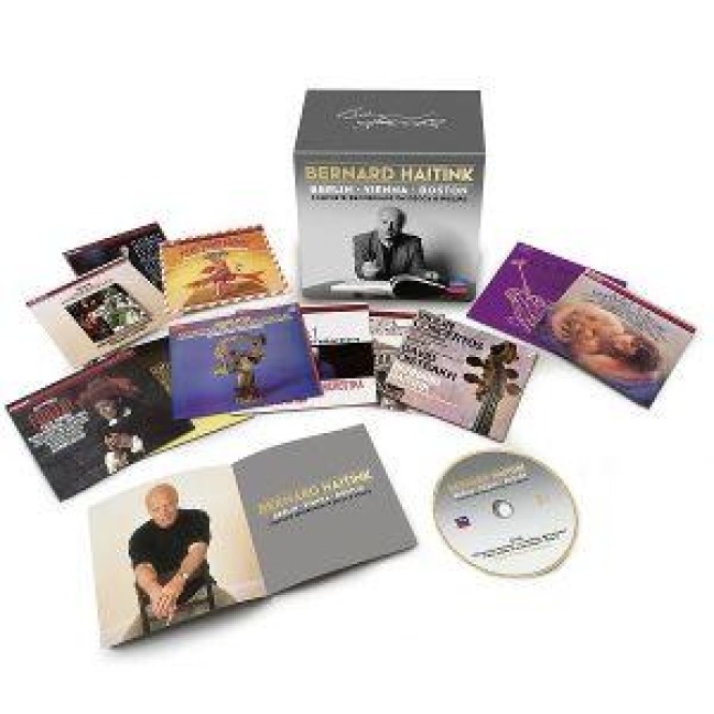 Berlin,Wien,Boston: Sämtliche Philips-Aufnahmen - Bernard Berliner Philharmoniker BSO Haitink