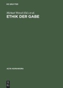 Cover-Bild zum Titel 'Ethik der Gabe' von ''