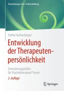 Cover-Bild zum Titel 'Entwicklung der Therapeutenpersönlichkeit' von 'Stefan Gerhardinger'