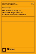 Cover-Bild zum Titel 'Beschlussanfechtung im deutschen, englischen und US-amerikanischen Aktienrecht' von 'Sebastian Feige'