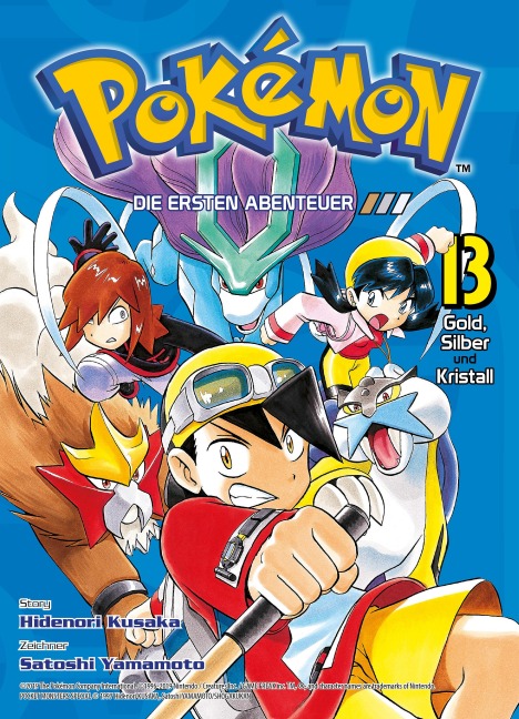 Pokémon - Die ersten Abenteuer: Gold, Silber und Kristall, Band 13 - Hidenori Kusaka