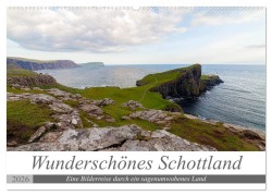Wunderschönes Schottland - Bilderreise durch ein sagenumwobenes Land (Wandkalender 2026 DIN A2 quer), CALVENDO Monatskalender - TJPhotography TJPhotography