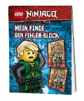 Cover-Bild zum Titel 'LEGO® NINJAGO® - Mein Finde den Fehler-Block' von ''
