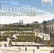 Cover-Bild zum Titel 'Beethoven:3 Piano Quartets WoO 36' von 'van Swieten Society'