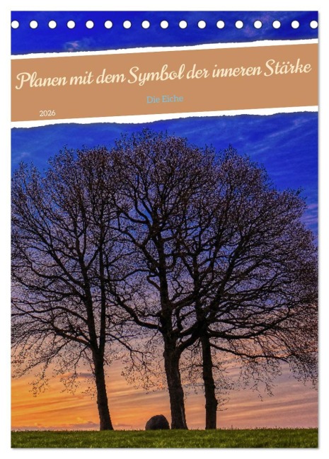 Planen mit dem Symbol der inneren Stärke (Tischkalender 2026 DIN A5 hoch), CALVENDO Monatskalender - Clemens Stenner Planen mit dem Symbol der inneren Stärke (Tischkalender 2026 DIN A5 hoch), CALVENDO Monatskalender - Clemens Stenner