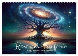 Cover-Bild zum Titel 'Kosmische Sinfonie: Der Tanz der Sternzeichen (Wandkalender 2026 DIN A3 quer), CALVENDO Monatskalender' von 'Artefacti Artefacti'