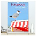 Langeoog - eine Trauminsel (hochwertiger Premium Wandkalender 2025 DIN A2 hoch), Kunstdruck in Hochglanz - Nina Schwarze