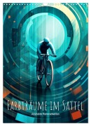 Cover-Bild zum Titel 'Farbträume im Sattel: Abstrakte Rennradwelten (Wandkalender 2027 DIN A3 hoch), CALVENDO Monatskalender' von 'Artefacti'
