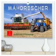 Mähdrescher - autonom unterwegs (hochwertiger Premium Wandkalender 2026 DIN A2 quer), Kunstdruck in Hochglanz - Peter Roder