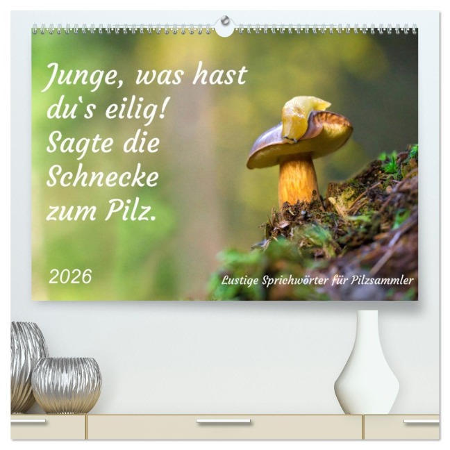 Junge, was hast du`s eilig (hochwertiger Premium Wandkalender 2026 DIN A2 quer), Kunstdruck in Hochglanz - Kerstin Waurick