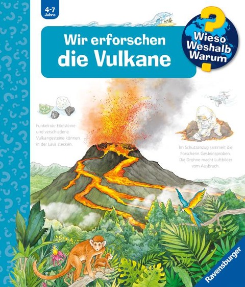 Wieso? Weshalb? Warum? Band 4 - Wir erforschen die Vulkane - Sandra Noa