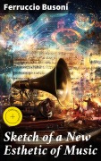 Cover-Bild zum Titel 'Sketch of a New Esthetic of Music' von 'Ferruccio Busoni'