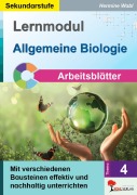 Cover-Bild zum Titel 'Lernmodul 4: Allgemeine Biologie / Arbeitsblätter' von 'Hermine Wabl'