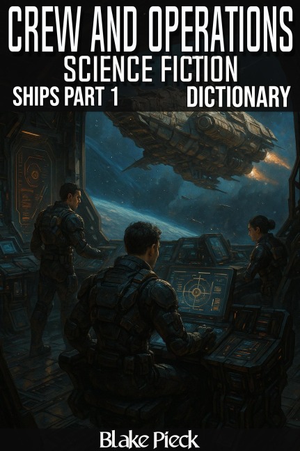 Crew and Operations Dictionary - Spaceships Part 1 - Science Fiction (Grow Your Vocabulary) - Blake Pieck