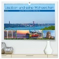 Lissabon und seine Wahrzeichen - Zwischen Tradition und Moderne (hochwertiger Premium Wandkalender 2025 DIN A2 quer), Kunstdruck in Hochglanz - Rupert Kowalski