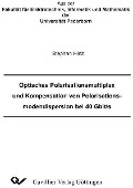 Cover-Bild zum Titel 'Optisches Polarisationsmultiplex und Kompensation von Polarisationsmodendispersion bei 40 Gbit/s' von ''