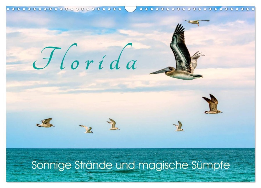 Florida - Sonnige Strände und magische Sümpfe (Wandkalender 2026 DIN A3 quer), CALVENDO Monatskalender - U-Do U-Do