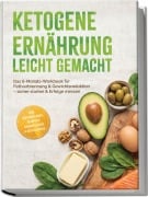 Cover-Bild zum Titel 'Ketogene Ernährung leicht gemacht: Das 6-Monats-Workbook für Fettverbrennung & Gewichtsreduktion - sicher starten & Erfolge messen - inkl. Wochenplänen, Rezepten, Einkaufslisten & Selbstchecks' von 'Bernd Schneider'