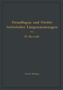 Cover-Bild zum Titel 'Grundlagen und Geräte technischer Längenmessungen' von 'H. Schulz, H. Berndt'