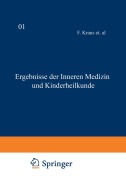 Cover-Bild zum Titel 'Ergebnisse der inneren Medizin und Kinderheilkunde' von 'L. Langstein, Erich Meyer, A. Schittenhelm, Th. Brugsch'
