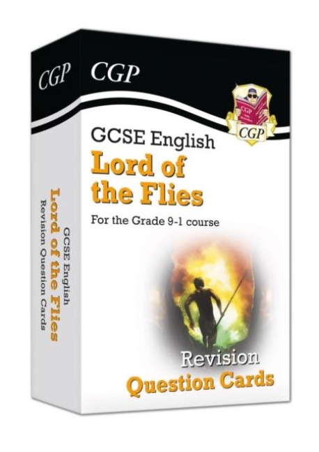GCSE English - Lord of the Flies Revision Question Cards - Cgp Books