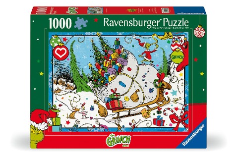 Erwachsenenpuzzle 1000 Teile - Der Grinch - 