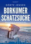 Cover-Bild zum Titel 'Borkumer Schatzsuche. Ostfrieslandkrimi' von 'Dörte Jensen'
