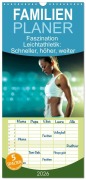 Cover-Bild zum Titel 'Familienplaner 2026 - Faszination Leichtathletik: Schneller, höher, weiter mit 5 Spalten (Wandkalender, 21 x 45 cm) CALVENDO' von 'Calvendo Calvendo'