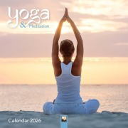 Cover-Bild zum Titel 'Yoga & Meditation Wall Calendar 2026 (Art Calendar)' von ''
