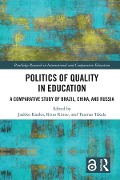 Cover-Bild zum Titel 'Politics of Quality in Education' von ''
