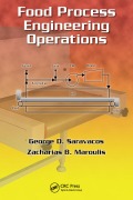 Cover-Bild zum Titel 'Food Process Engineering Operations' von 'George D. Saravacos, Zacharias B. Maroulis'