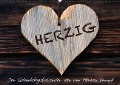 Herzig / Geburtstagskalender (Wandkalender immerwährend DIN A2 quer) - Judith Dzierzawa
