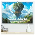 Zauberhafte Anime Welt (hochwertiger Premium Wandkalender 2024 DIN A2 quer), Kunstdruck in Hochglanz - Kerstin Waurick