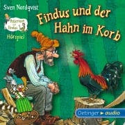 Cover-Bild zum Titel 'Pettersson und Findus. Findus und der Hahn im Korb' von 'Sven Nordqvist, Dieter Faber, Frank Oberpichler'