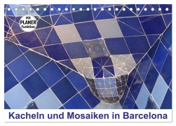 Cover-Bild zum Titel 'Kacheln und Mosaiken in Barcelona (Tischkalender 2026 DIN A5 quer), CALVENDO Monatskalender' von 'Nicola Furkert'