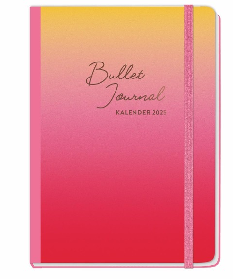 Red Bullet Journal A5 2025 - 