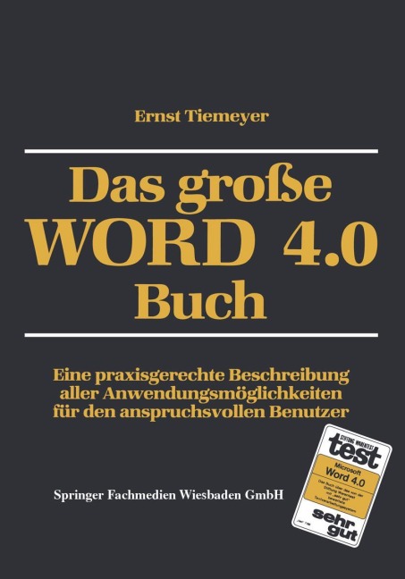 Das große WORD 4.0 Buch - Ernst Tiemeyer
