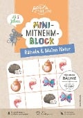 Mini-Mitnehm-Block Rätseln & Malen Natur - Pen2nature