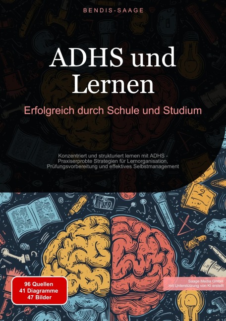 ADHS und Lernen: Erfolgreich durch Schule und Studium - Bendis A. I. Saage - Deutschland