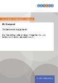 Cover-Bild zum Titel 'Variantenmanagement' von 'M. Westphal'
