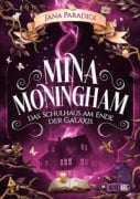 Cover-Bild zum Titel 'Mina Moningham - Das Schulhaus am Ende der Galaxis' von 'Jana Paradigi'