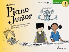 Cover-Bild zum Titel 'Piano Junior: Duettbuch 1' von 'Hans-Günter Heumann'