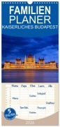 Cover-Bild zum Titel 'Familienplaner 2026 - KAISERLICHES BUDAPEST mit 5 Spalten (Wandkalender, 21 x 45 cm) CALVENDO' von 'Roland Brack'