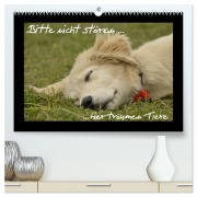 Bitte nicht stören... hier träumen Tiere (hochwertiger Premium Wandkalender 2026 DIN A2 quer), Kunstdruck in Hochglanz - Krokotraene Krokotraene