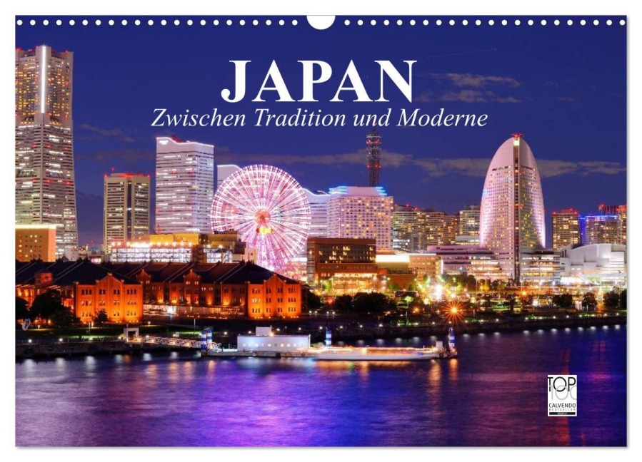 Japan. Zwischen Tradition und Moderne (Wandkalender 2026 DIN A3 quer), CALVENDO Monatskalender - Elisabeth Stanzer